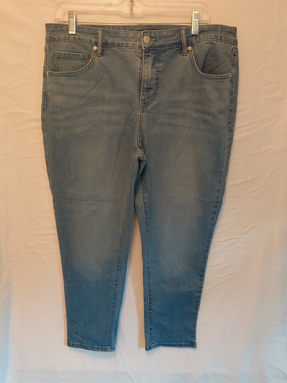 Isaac Mizrahi Light Blue Skinny Jeans #2496